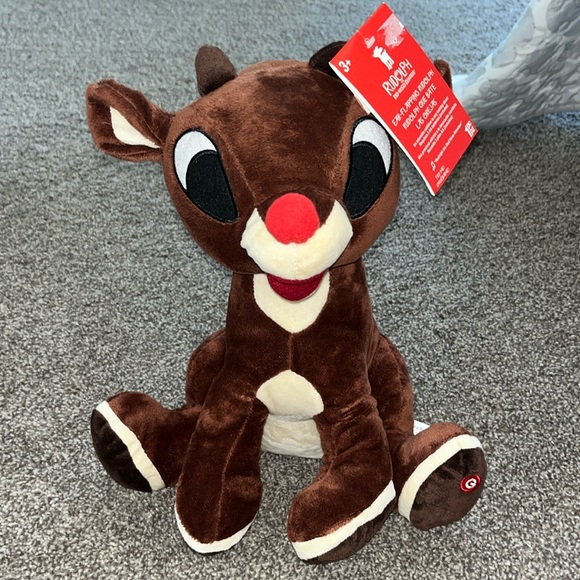 Gemmy Other - Gemmy Singing Light Up Rudolph the Red Nosed Reindeer Christmas New